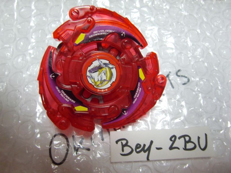 Beyblade Seaborg 2 "Red Clear Ver." - Toku Taku Toys - Beyblade