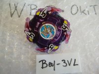 TAKARA Beyblade Driger F "Purple Clear Ver." ( Bey - 3VL )