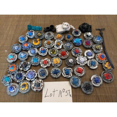 Photo6: Metal Fight Beyblade: Lot No.57R ( 50 Beyblades ; 2 Launchers ; 1 Ripcords & 3 Tools )