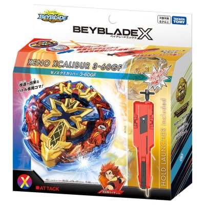 Photo3: TAKARATOMY BEYBLADE X BX-00 Starter XENO XCALIBUR 3-60GF