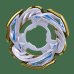 Photo4: "REQUIRE App Code" TAKARATOMY BEYBLADE X CX-00 Booster VALKYRIEVOLT S4-70V Metal Coat: Gold