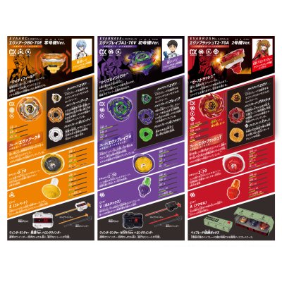 Photo11: TAKARA TOMY BEYBLADE X CX-00 EVANGELION DECK SET 『2026/08/29 release』