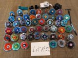 Photo: Metal Fight Beyblade: Lot No.57R ( 50 Beyblades ; 2 Launchers ; 1 Ripcords & 3 Tools )