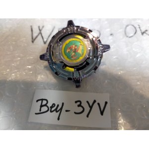 Photo: TAKARA Beyblade Megaro Arm "Dark Grey Mekki" ( Bey - 3YV )