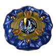 Photo3: "REQUIRE App Code" TAKARATOMY BEYBLADE X UX-00 Booster KNIGHTMAIL 3-85BS Metal Coat: Navy (3)