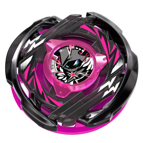 Photo2: "REQUIRE App Code" TAKARATOMY BEYBLADE X CX-00 Booster WIZARDARC R4-55LO Metal Coat: Black (2)