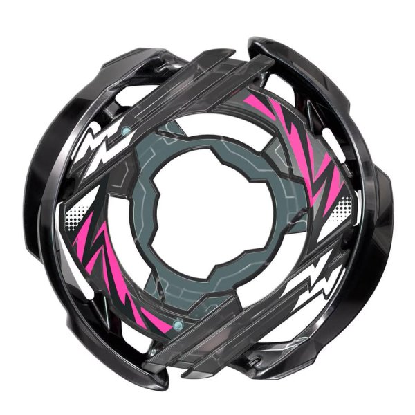 Photo5: "REQUIRE App Code" TAKARATOMY BEYBLADE X CX-00 Booster WIZARDARC R4-55LO Metal Coat: Black (5)