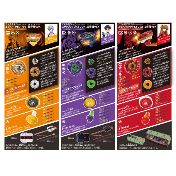 Photo11: TAKARA TOMY BEYBLADE X CX-00 EVANGELION DECK SET 『2026/08/29 release』 (11)