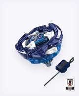 Photo: TAKARA TOMY BEYBLADE X Starter UX-00 SAMURAISABER 5-60K Metal Coat: Samurai Blue Japan National Football Team Ver. 『2026/06/13 release』