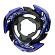 Photo8: TAKARATOMY BEYBLADE X CX-00 Booster DRAKEBRAVE G 4-70I Metal Coat: Blue (8)